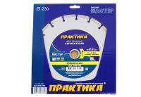 Круг алмазный Мастер 030-702 230х22мм сегментный ПРАКТИКА