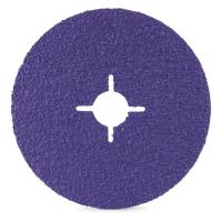 110443 RoxelPro Фибровый шлифовальный круг ROXPROHARD CUT 125 х 22мм, керамика, Р40														