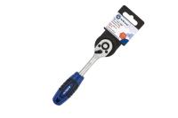 Трещеточная рукоятка 1/4" 145 мм 72 зуб КОБАЛЬТ