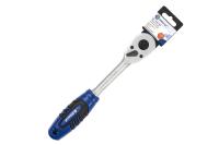 Трещеточная рукоятка 1/2" 250 мм 45 зуб КОБАЛЬТ