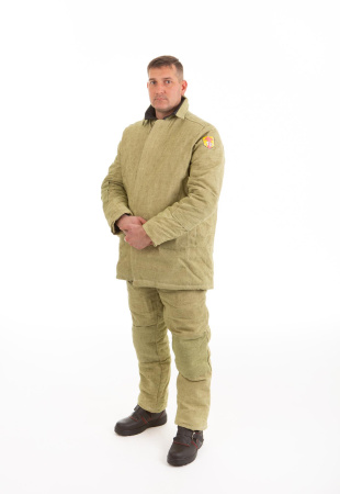 Костюм сварщика утепленный брезент р. 48-50 рост 3/4