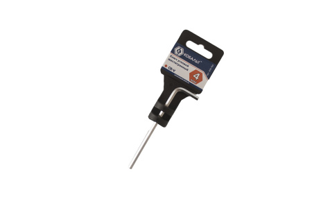 Ключ угловой шестигранный 4 мм Cr-V КОБАЛЬТ