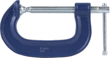 Струбцина G-образная 75 мм 244-438 КОБАЛЬТ