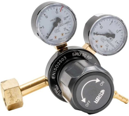 Редуктор БИО 50 КР (Азот, Аргон, Воздух, СО2, Гелий), Красс