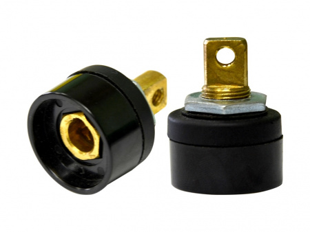 Букса панельная 10-25 плоский контакт