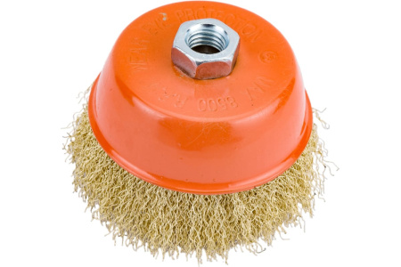 Щетка чашка гофр. д 100хМ14 Pobedit