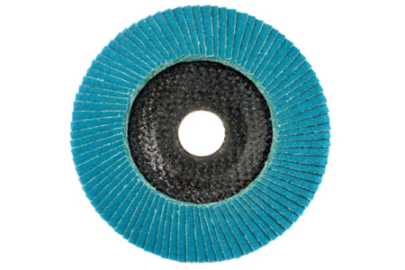 Круг лепестковый торцевой Abraforce Blue 125*22 Zn 40 Conical