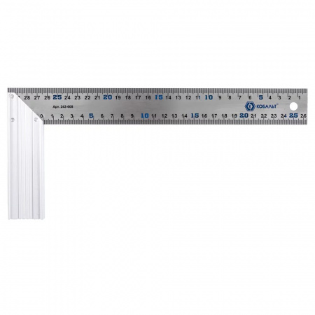 Угольник столярный 250 мм 243-417 Кобальт