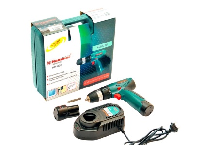 Дрель аккуммуляторная ACD10.8Li*2 Premium HAMMER