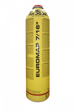 Баллон газовый EUROMAP 385 г, резьба 7/16, TJ750GA