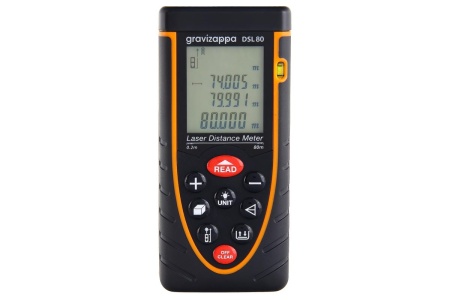 Дальномер лазерный HAMMER DSL 80 GRAVIZAPPA  Распродажа