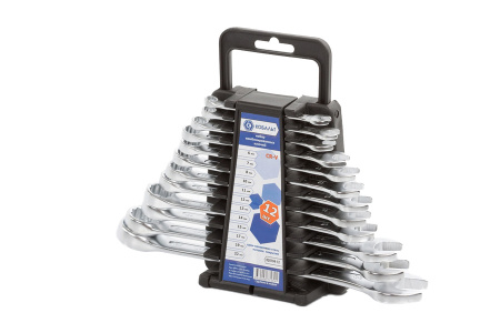 Набор комб. ключей 020104-12/  6-8,10-15,17,19,22мм  КОБАЛЬТ