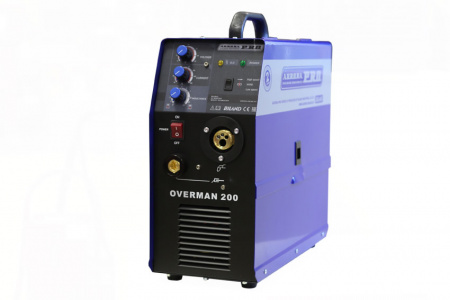 Аппарат инверторный MIG/MAG OVERMAN 200 Mosfet Aurora